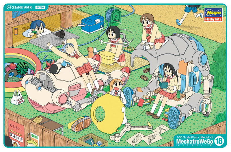 Mechatro WeGo No.18 Warm & Cool [Shinonome Lab ver] + Bonus Sticker 1/35