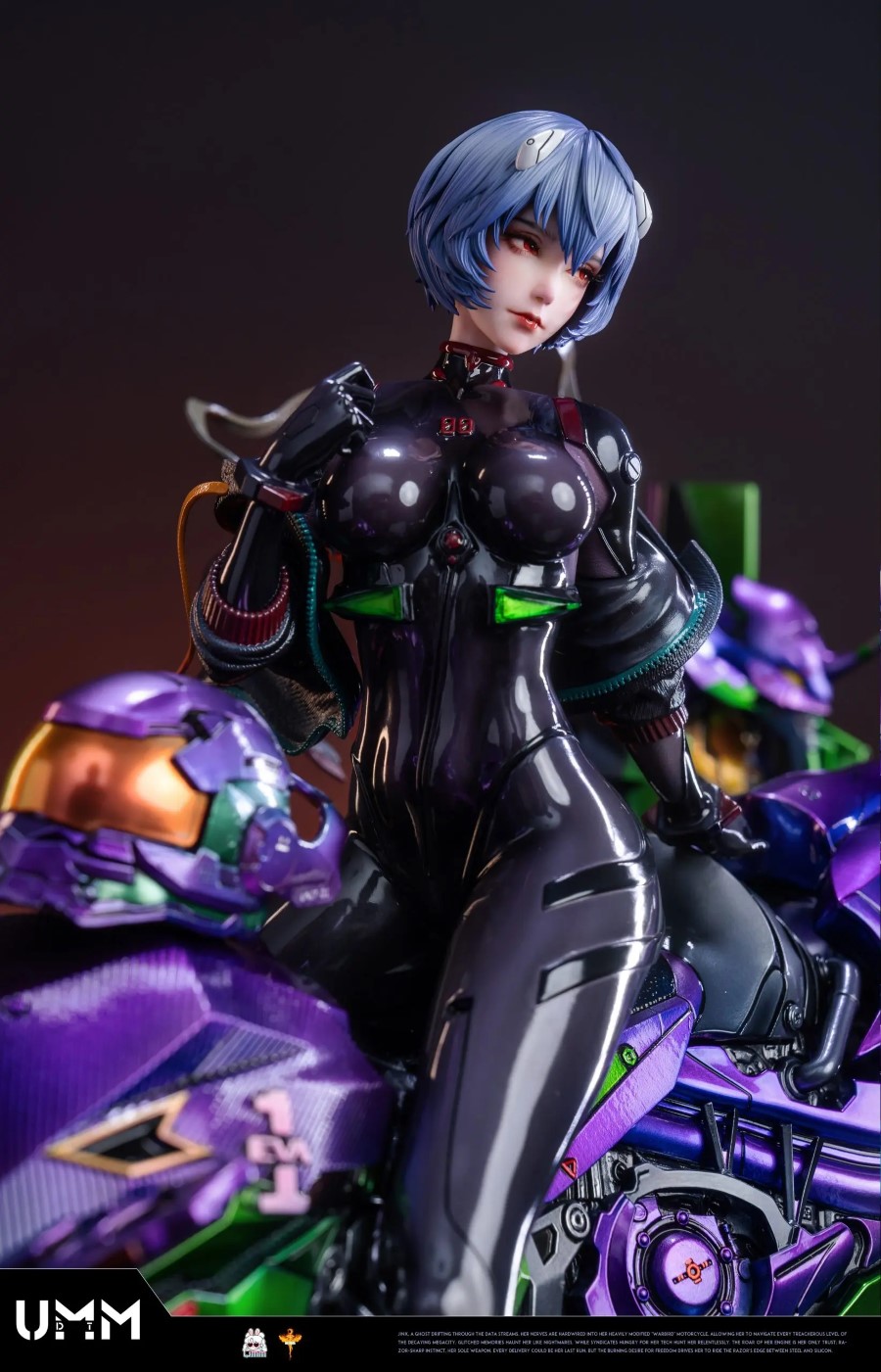Rei Ayanami's Sci-Fi Motorcycle - Evangelion