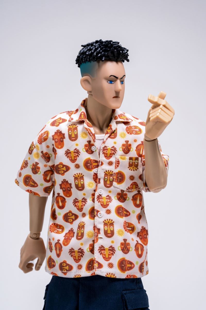 Fashion Doll Set Hawaiian Shirt Set 1/6