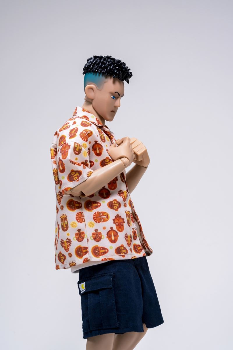 Fashion Doll Set Hawaiian Shirt Set 1/6