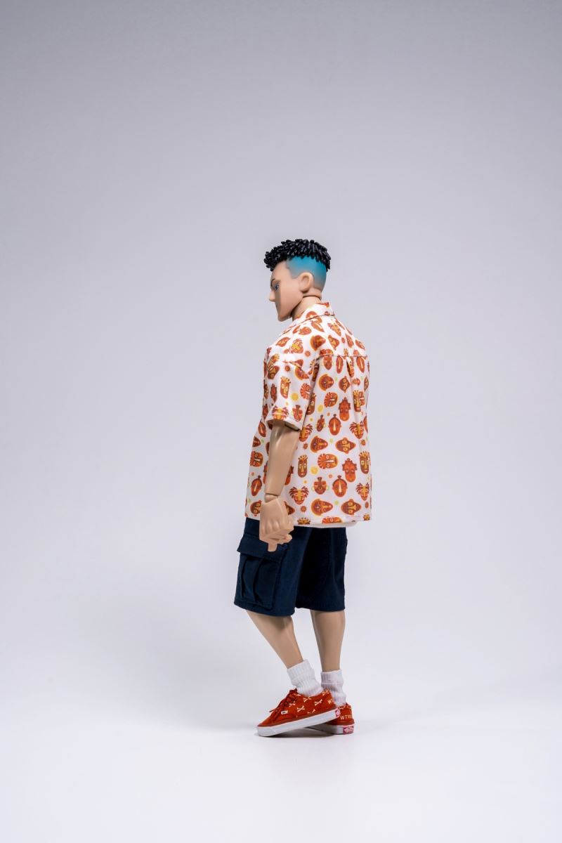 Fashion Doll Set Hawaiian Shirt Set 1/6