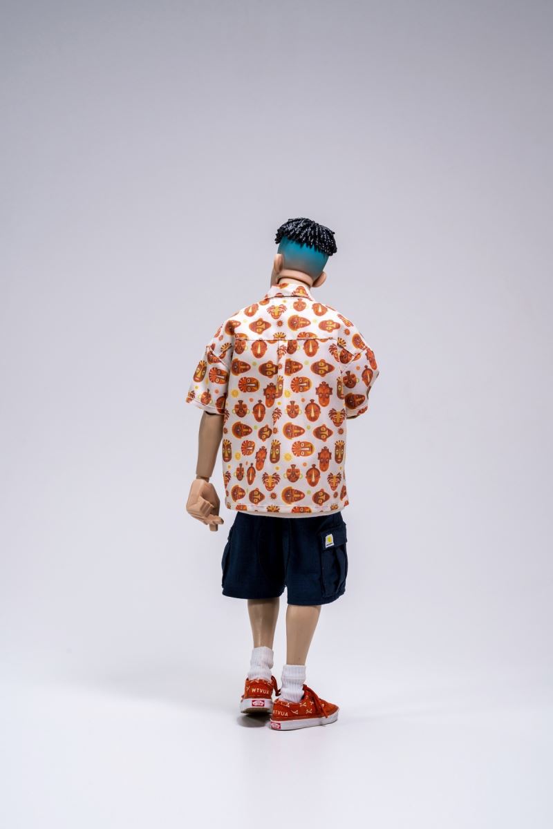 Fashion Doll Set Hawaiian Shirt Set 1/6