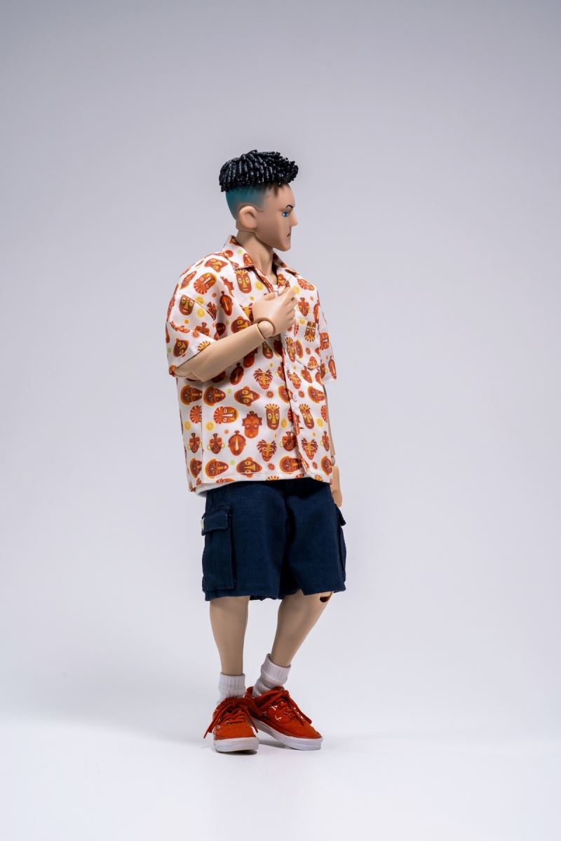 Fashion Doll Set Hawaiian Shirt Set 1/6