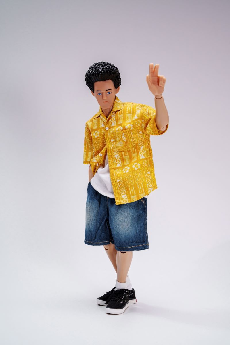 Fashion Doll Set Hawaiian Shirt Set 1/6