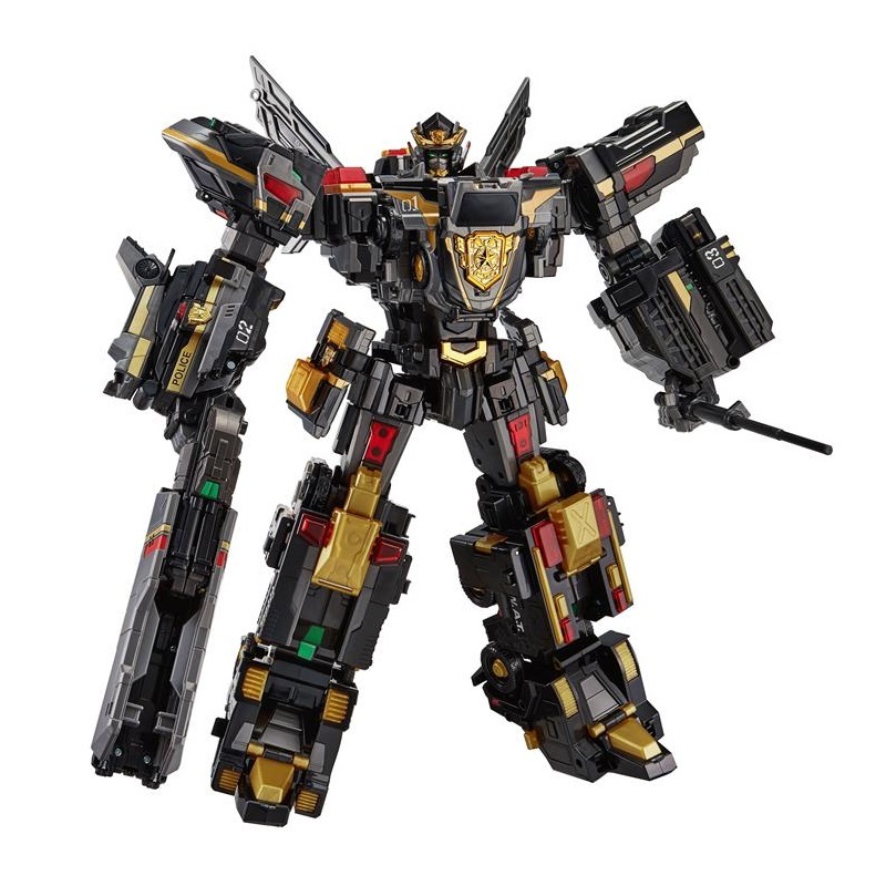 Mini Force: Super Cops Judgment Titans Black Gold Limited Edition