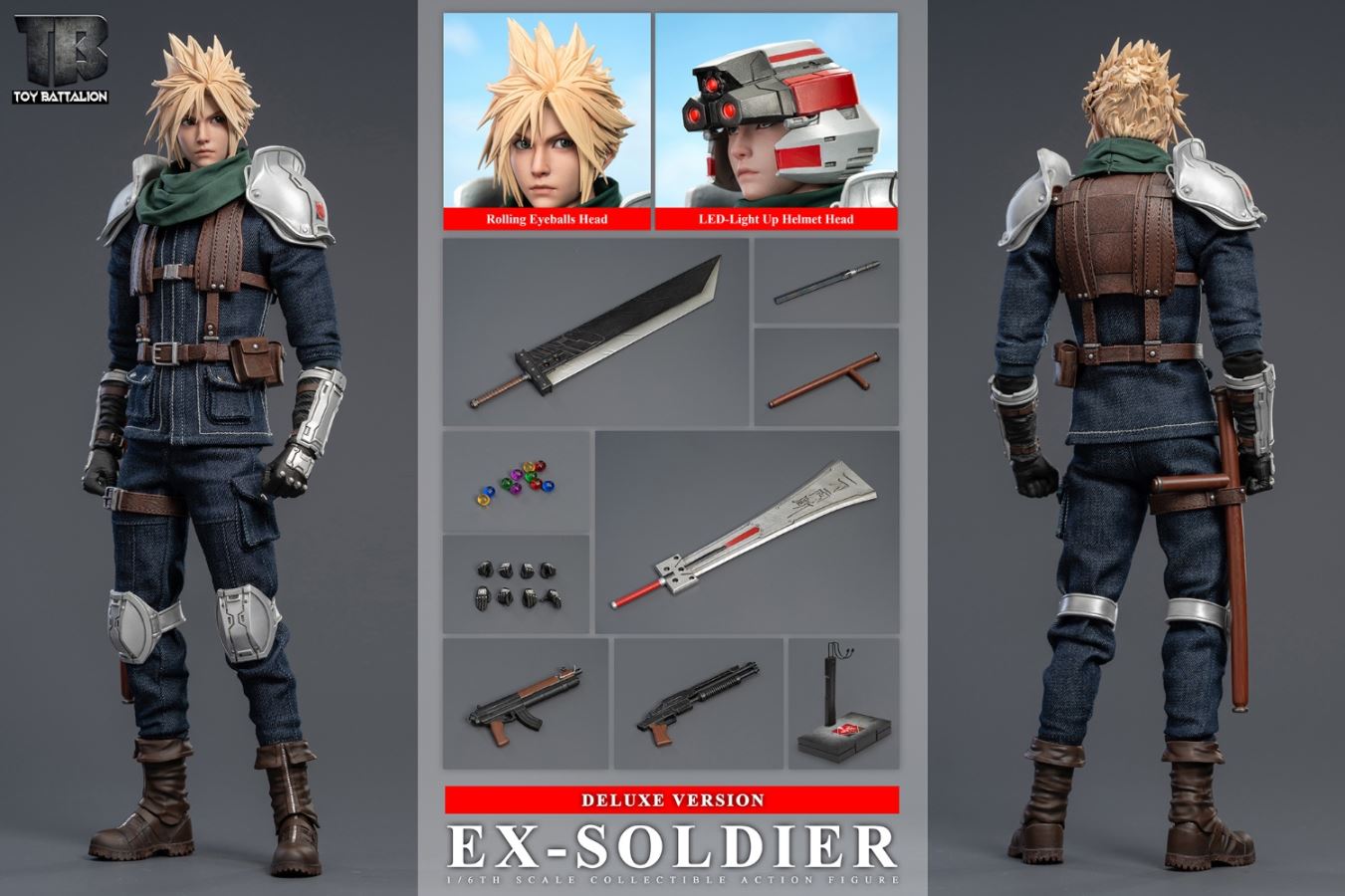 Soldier Cloud Strife - Final Fantasy 1/6