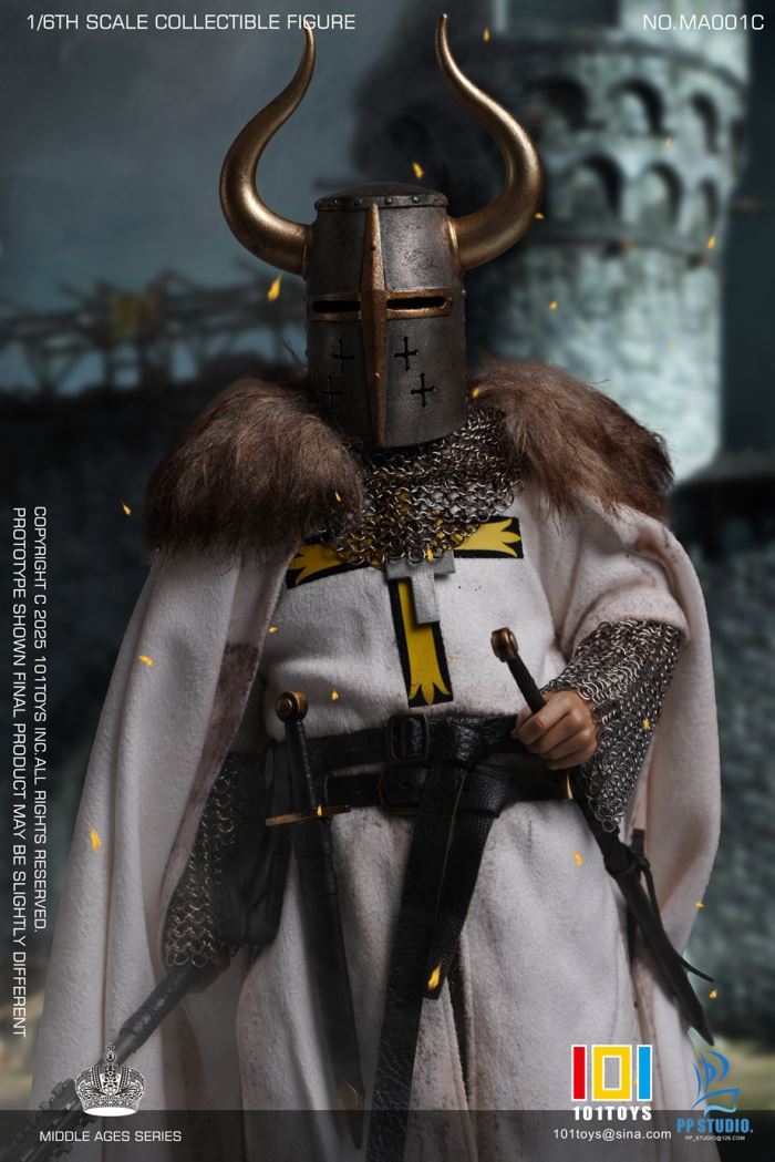Medieval Teutonic Commander 1/6