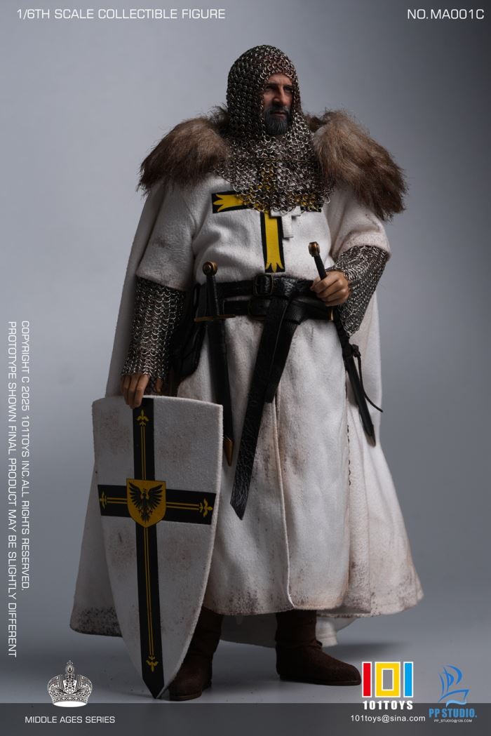 Medieval Teutonic Commander 1/6