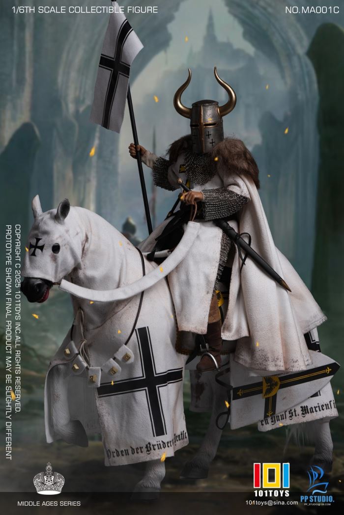Medieval Teutonic Commander 1/6