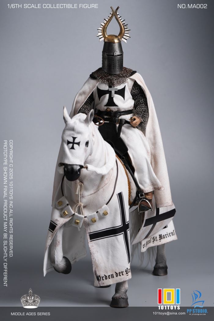 Medieval Teutonic Commander 1/6