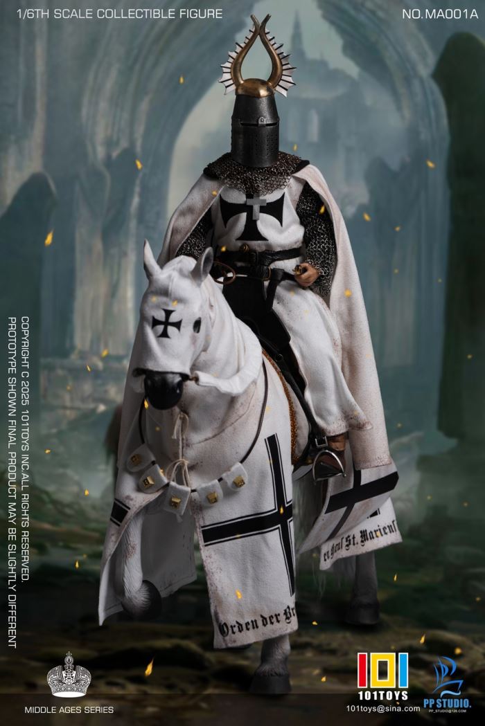 Medieval Teutonic Commander 1/6