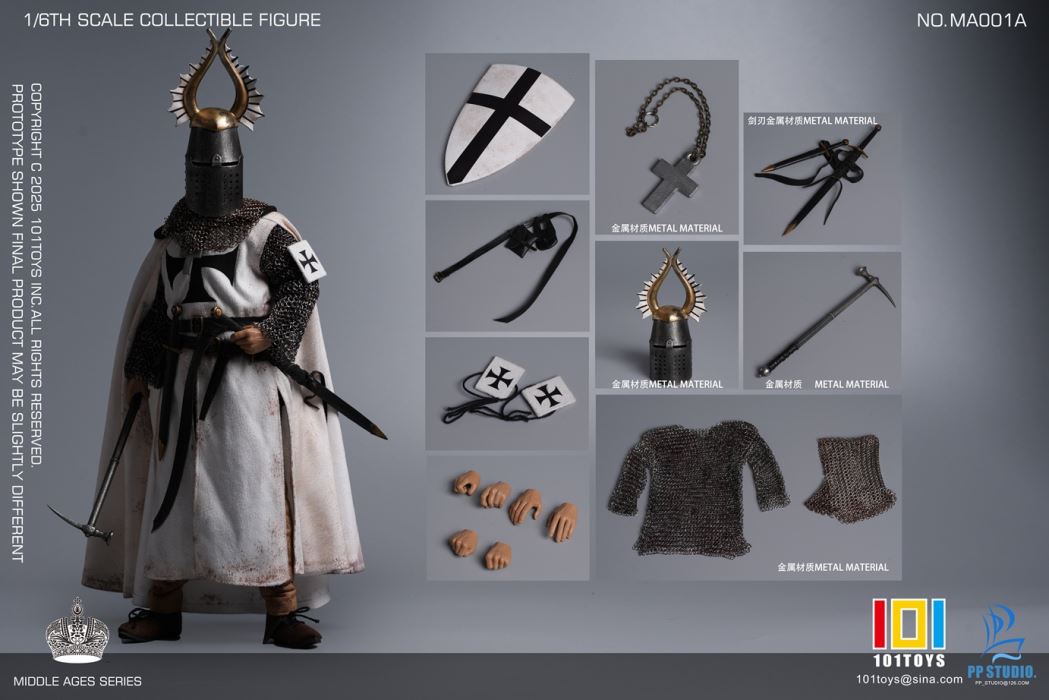 Medieval Teutonic Commander 1/6