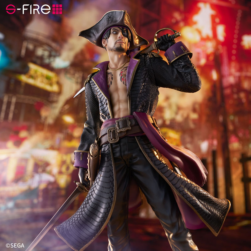 Like a Dragon: Pirate Yakuza in Hawaii Figure - Captain Majima (Goro Majima)