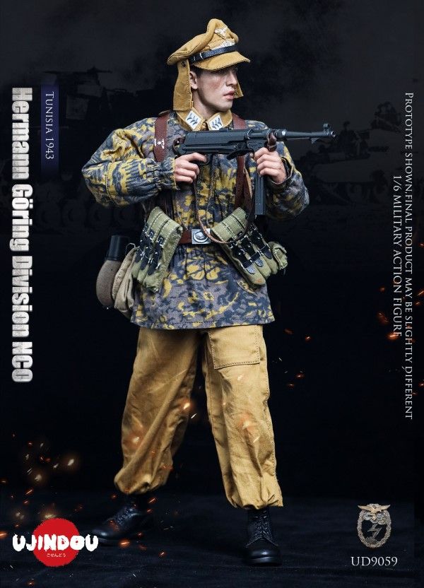 WWII Hermann Goring Division, Tunisia, 1943 1/6