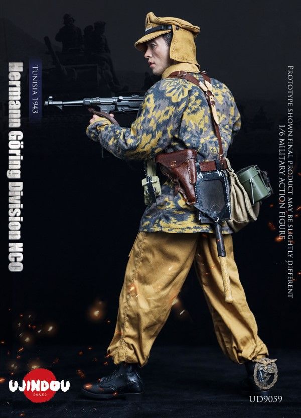 WWII Hermann Goring Division, Tunisia, 1943 1/6