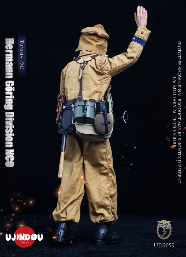 WWII Hermann Goring Division, Tunisia, 1943 1/6