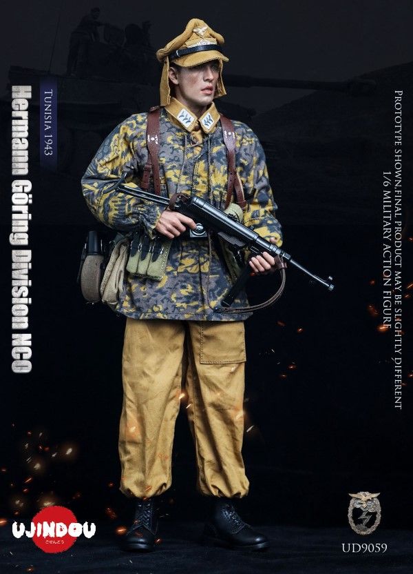 WWII Hermann Goring Division, Tunisia, 1943 1/6