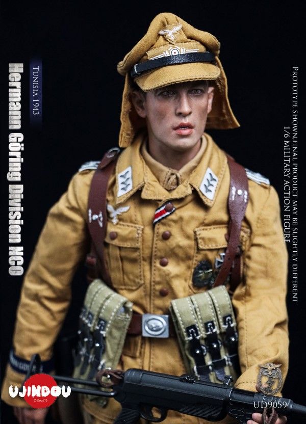 WWII Hermann Goring Division, Tunisia, 1943 1/6