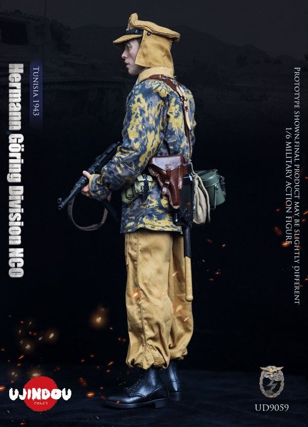 WWII Hermann Goring Division, Tunisia, 1943 1/6