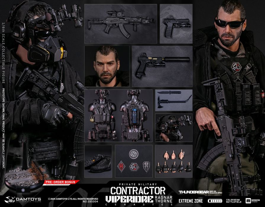 Extreme Battlefield - Military Contractor Horned Viper Ragnar Thorn