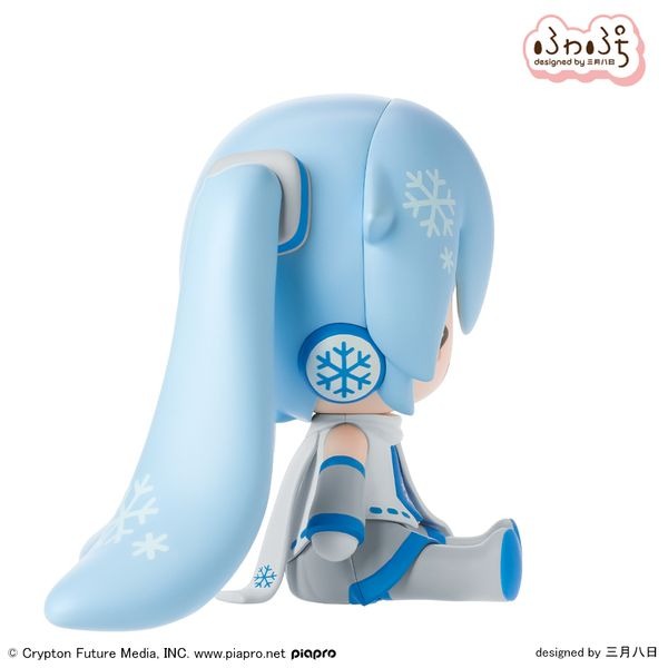 Hatsune Miku Series Fuwapuchi Deformed Figure Snow Miku
