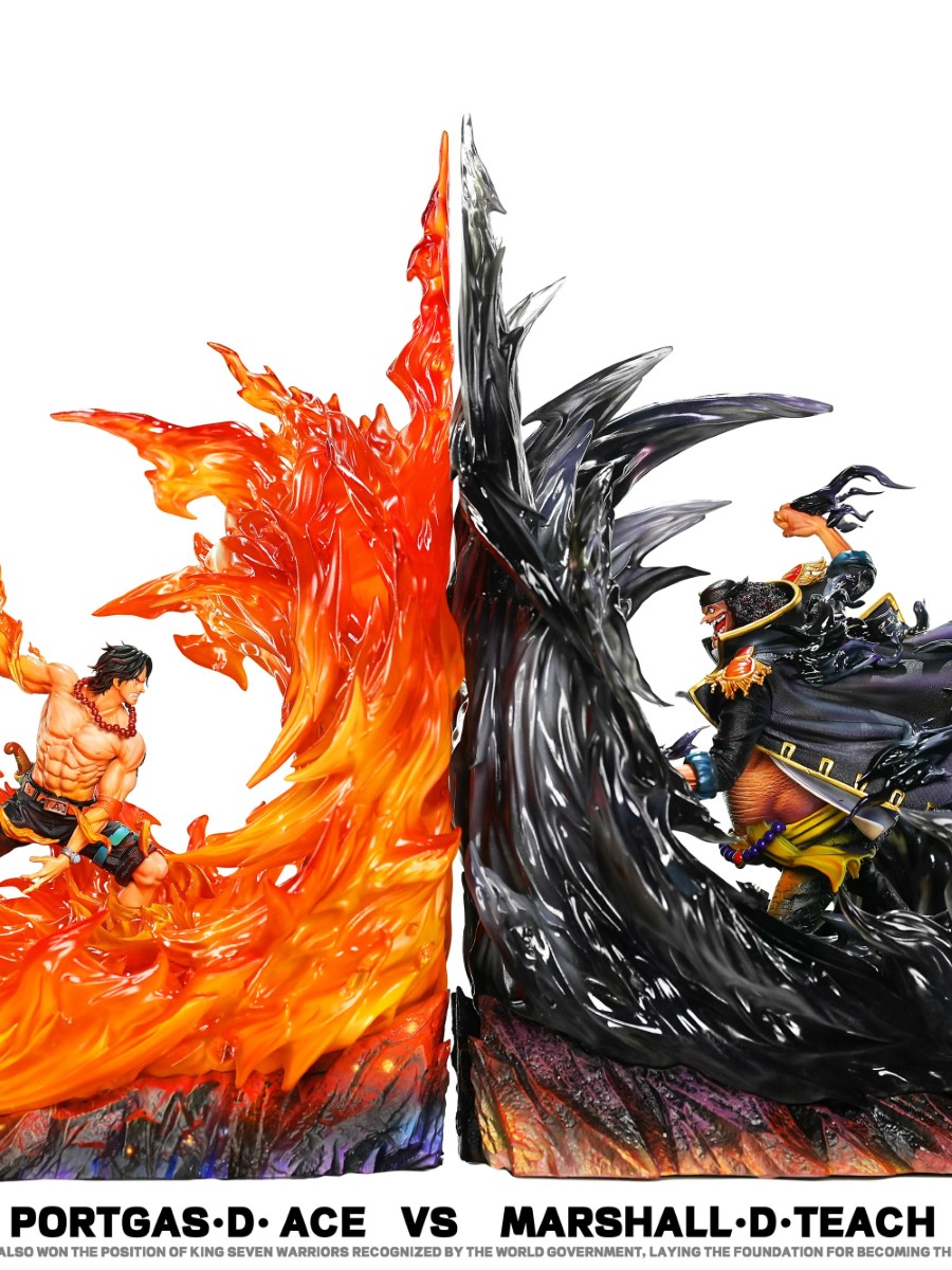 Portgas D Ace vs Marshall D Teach - One Piece