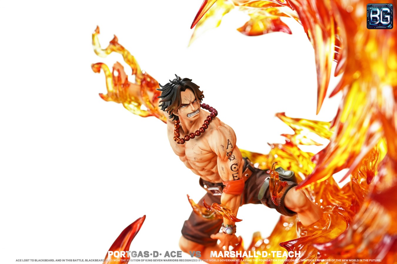 Portgas D Ace vs Marshall D Teach - One Piece