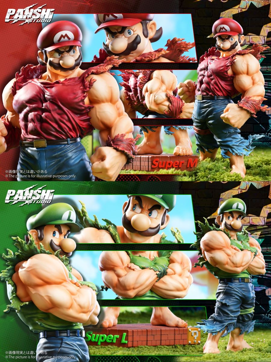 Muscle Mario & Luigi