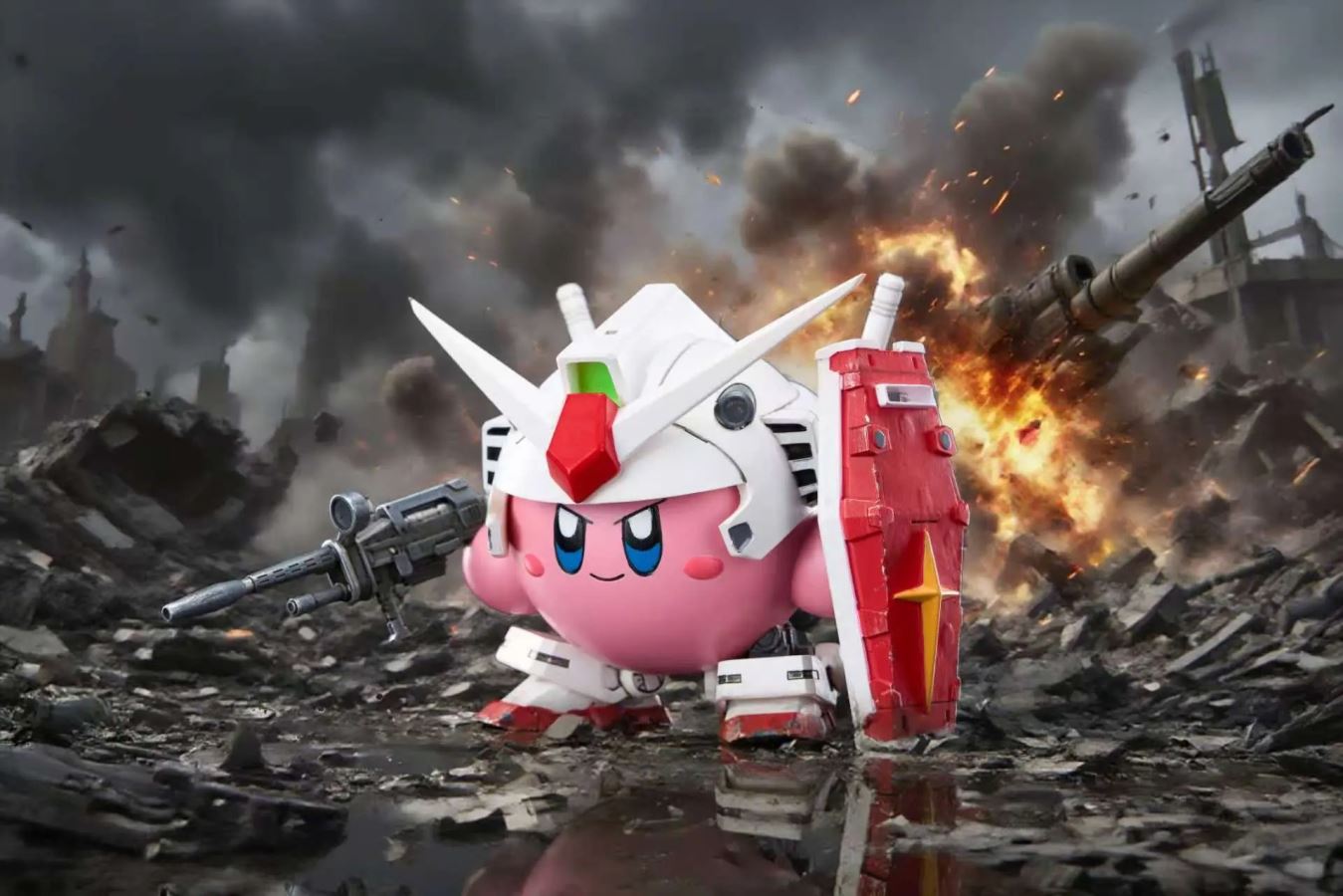 Kirby Cos Gundam