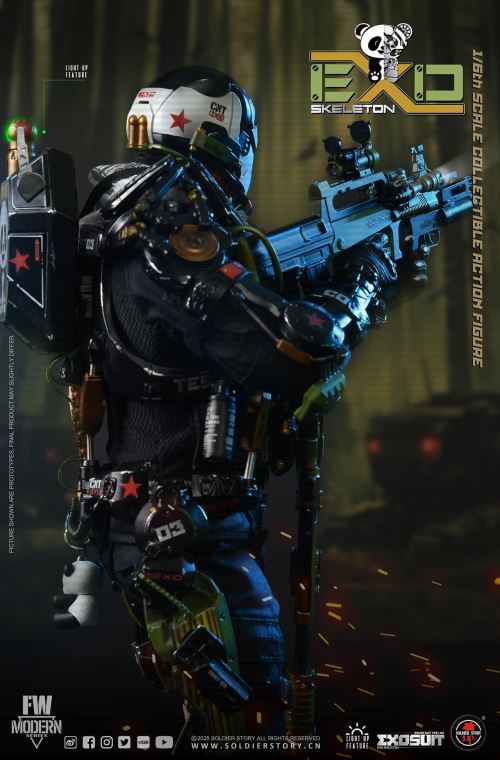 Mechanical Exoskeleton Armor Experimental Type 3 Panda Squadron 1/6