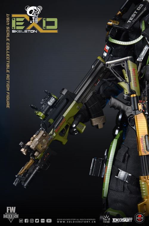 Mechanical Exoskeleton Armor Experimental Type 3 Panda Squadron 1/6