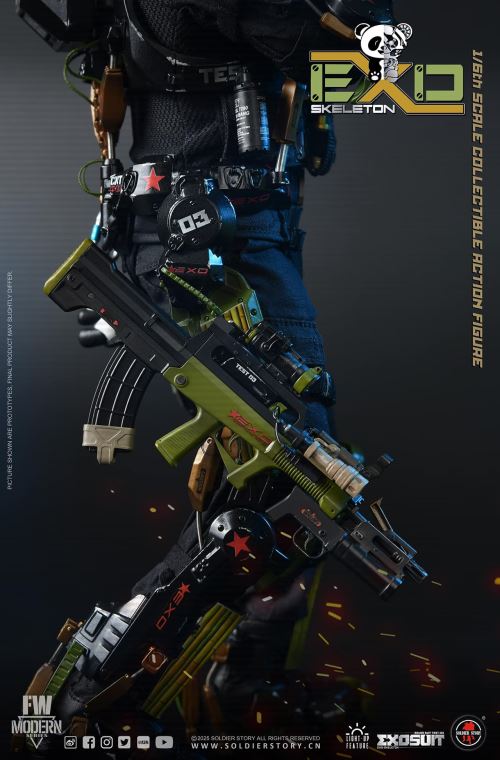 Mechanical Exoskeleton Armor Experimental Type 3 Panda Squadron 1/6