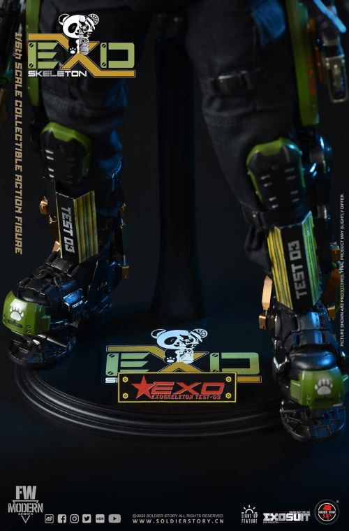 Mechanical Exoskeleton Armor Experimental Type 3 Panda Squadron 1/6