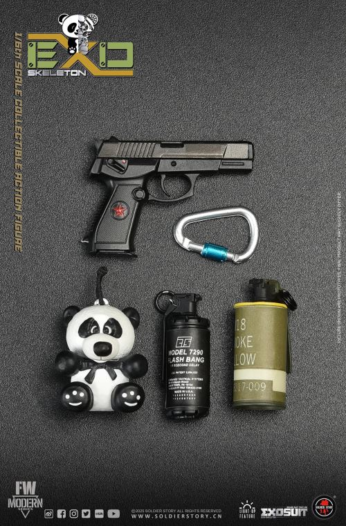 Mechanical Exoskeleton Armor Experimental Type 3 Panda Squadron 1/6