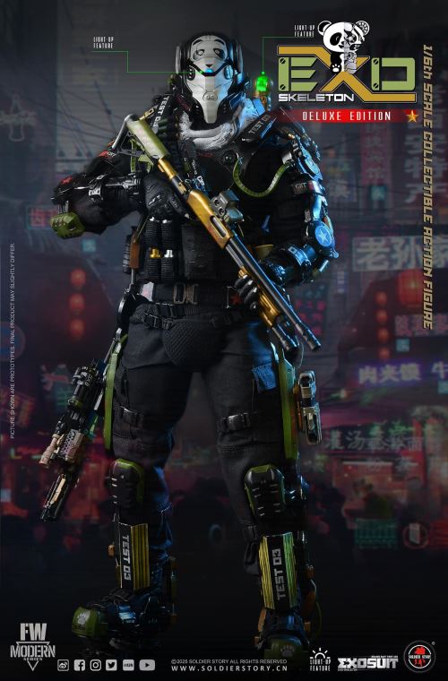 Mechanical Exoskeleton Armor Experimental Type 3 Panda Squadron 1/6