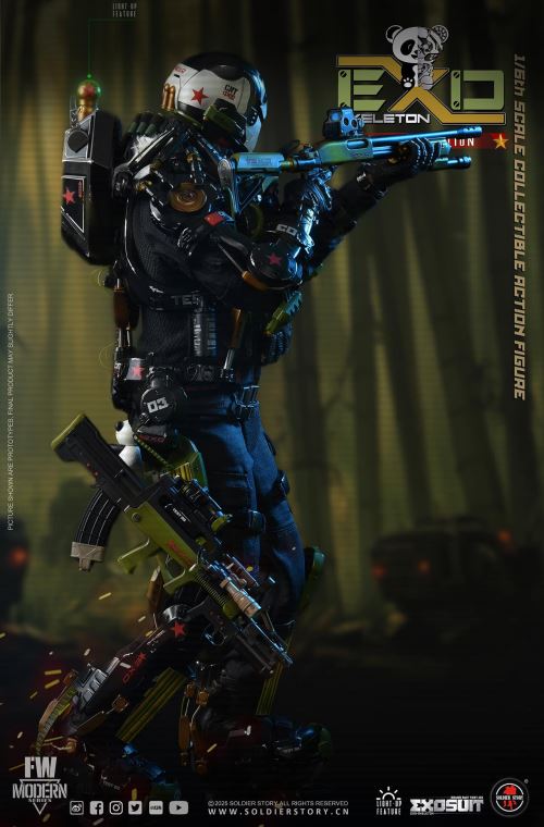 Mechanical Exoskeleton Armor Experimental Type 3 Panda Squadron 1/6