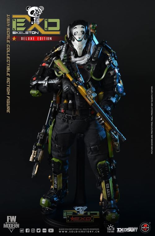 Mechanical Exoskeleton Armor Experimental Type 3 Panda Squadron 1/6