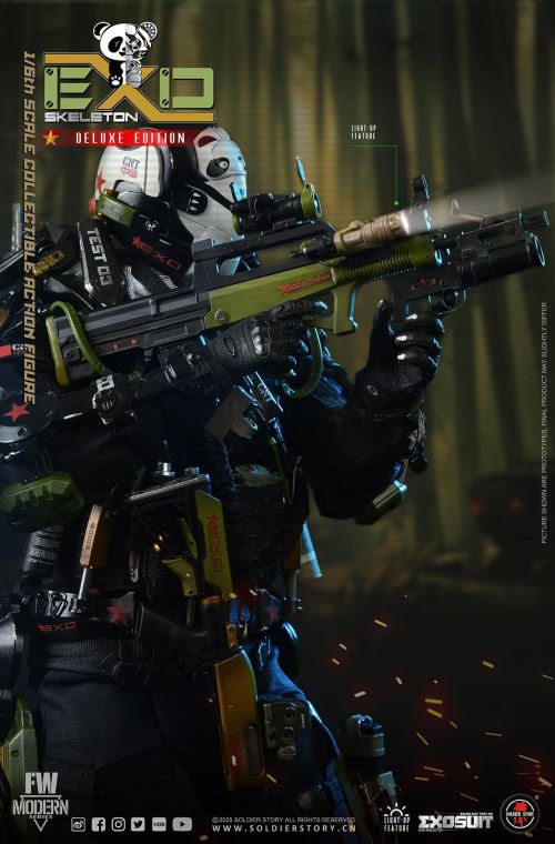 Mechanical Exoskeleton Armor Experimental Type 3 Panda Squadron 1/6