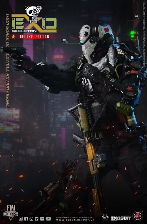 Mechanical Exoskeleton Armor Experimental Type 3 Panda Squadron 1/6