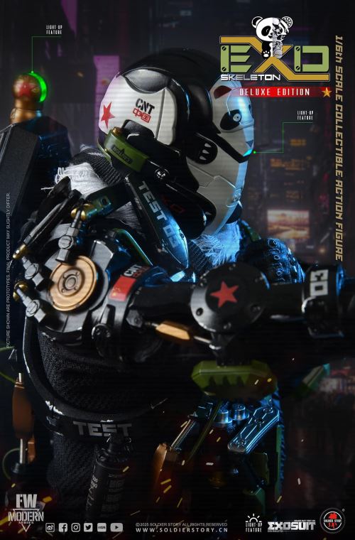 Mechanical Exoskeleton Armor Experimental Type 3 Panda Squadron 1/6