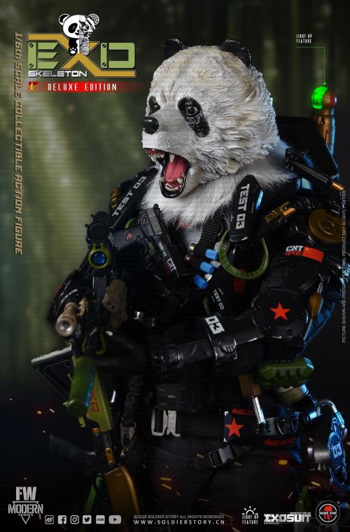 Mechanical Exoskeleton Armor Experimental Type 3 Panda Squadron 1/6