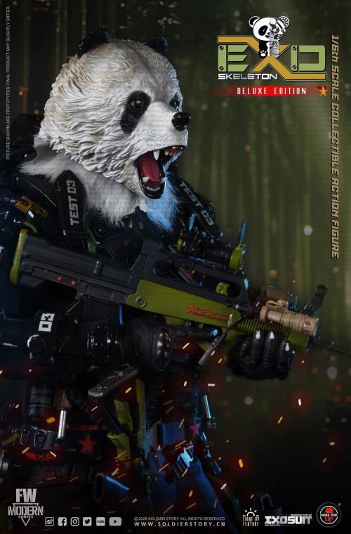 Mechanical Exoskeleton Armor Experimental Type 3 Panda Squadron 1/6