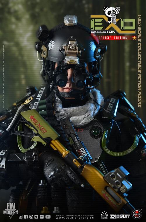 Mechanical Exoskeleton Armor Experimental Type 3 Panda Squadron 1/6