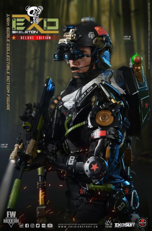 Mechanical Exoskeleton Armor Experimental Type 3 Panda Squadron 1/6