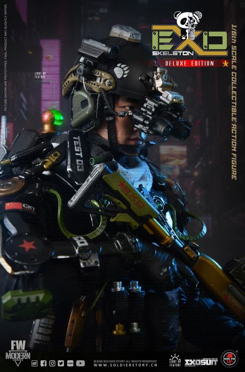 Mechanical Exoskeleton Armor Experimental Type 3 Panda Squadron 1/6