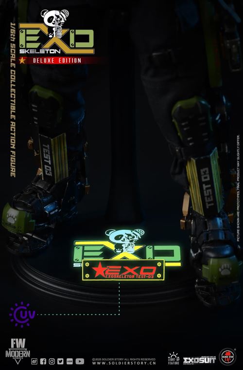 Mechanical Exoskeleton Armor Experimental Type 3 Panda Squadron 1/6