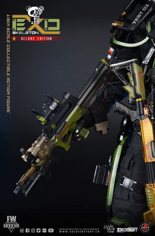 Mechanical Exoskeleton Armor Experimental Type 3 Panda Squadron 1/6