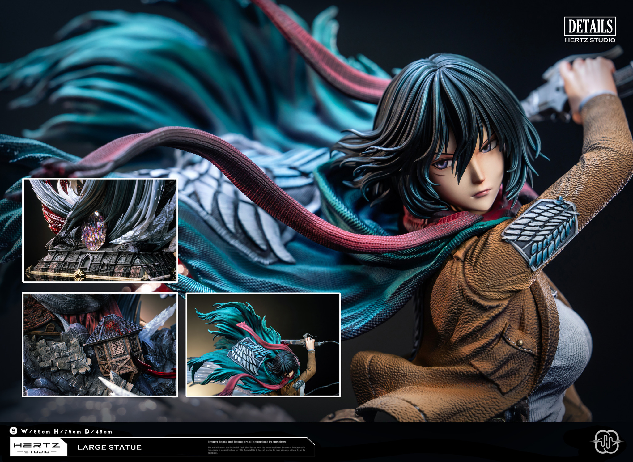 Mikasa & Female Titan Annie Leonhart - Attack on Titan