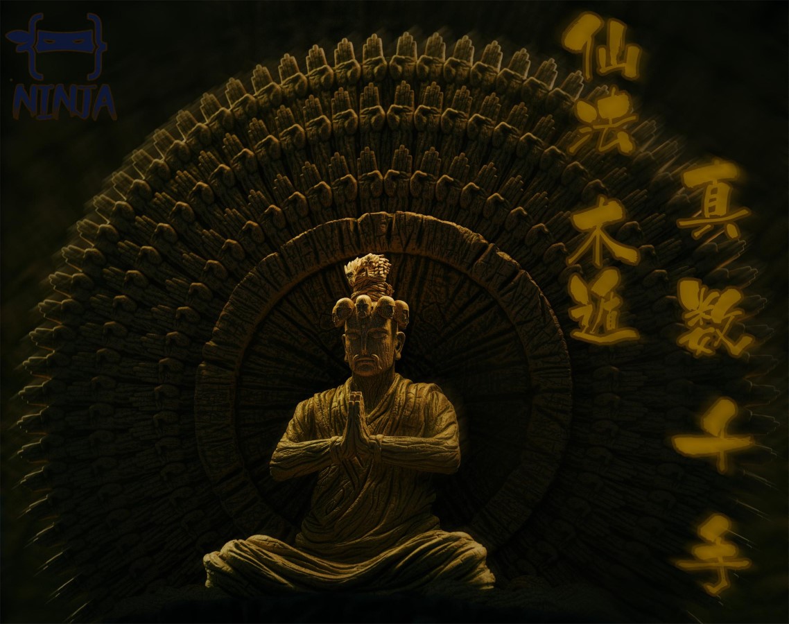 Senpo Wood Release True Thousand Hands Naruto