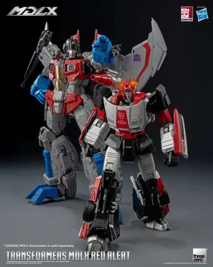 Transformers MDLX Red Alert